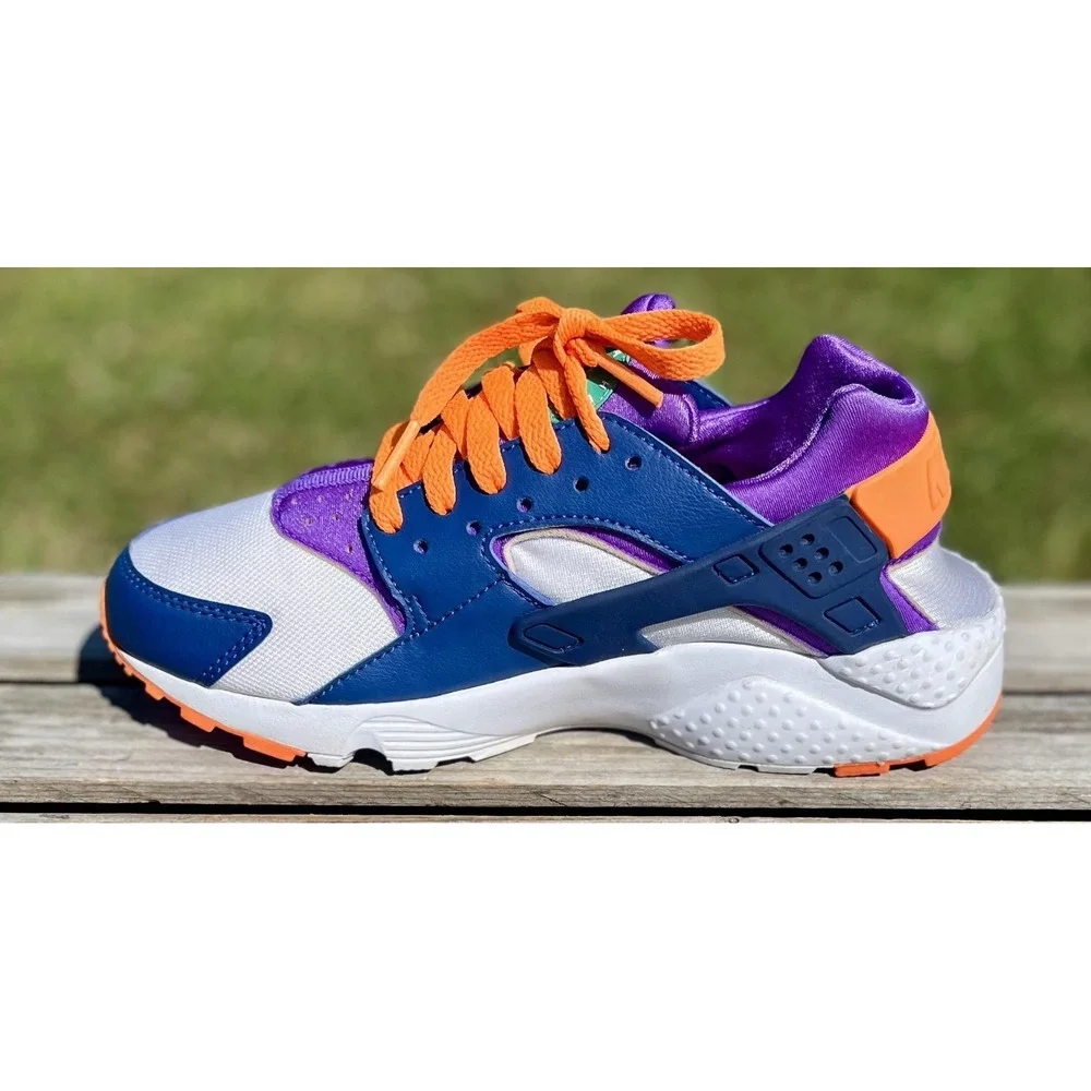 Nike Air Huarache Shoes Youth Size 4.5Y Retro‎ 854275-111 Sneakers Kids